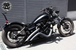 ドラッグスター250　VSソロシート&リジットマウント用ステーSET