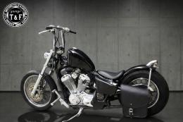 スティード400　カスタムフェンダー用サドルバックSET