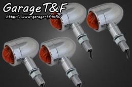 ドラッグスター400　マイクロウィンカー(メッキ)KIT　クラシックモデル専用　ブラック