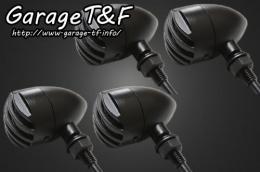 ドラッグスター400　バードゲージウィンカータイプ1(ブラック/ブラック)　ダークレンズ仕様 KIT　スタンダードモデル専用　メッキ