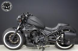 レブル250　純正&コンバットリアフェンダー用サドルバックサポートステー