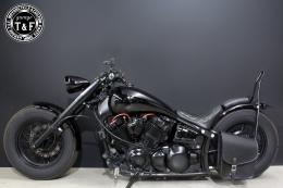 ドラッグスター400　カスタムフェンダー用サドルバックSET(サイドナンバーKIT非対応)