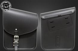 ドラッグスター400　カスタムフェンダー用サドルバック&ポータブルガソリン缶SET(サイドナンバーKIT対応品)