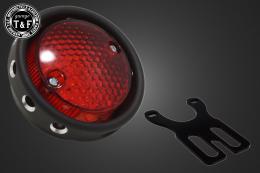 シーシーバー用ナンバーブラケットKIT & ドリルドアイテールランプ(ブラック)