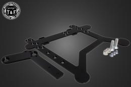 ドラッグスター400　カスタムフェンダー用サドルバックサポートステー(サイドナンバーKIT対応品)