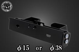 シーシーバー用ナンバーブラケットKIT & LEDライセンス灯(ホワイト)