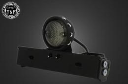 シーシーバー用ナンバーブラケットKIT & ドリルドアイテールランプ(ブラック)スモークレンズ