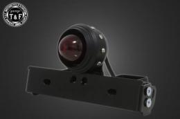 シーシーバー用ナンバーブラケットKIT & メカニカルアイテールランプ(ブラック)