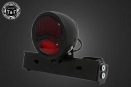 シーシーバー用ナンバーブラケットKIT & DUOテールランプ(デュアル)ブラック