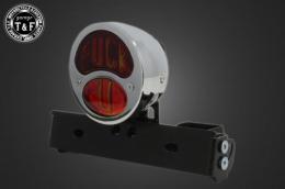 シーシーバー用ナンバーブラケットKIT & DUOテールランプ(FUCKU)メッキ