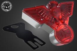 シーシーバー用ナンバーブラケットKIT & イーグルウィングテールランプ