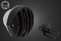 シーシーバー用ナンバーブラケットKIT & バードゲージテールランプ(スモールタイプ)ブラック/ポリッシュ