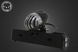 シーシーバー用ナンバーブラケットKIT & アンティークバードゲージテールランプ(ポリッシュ)