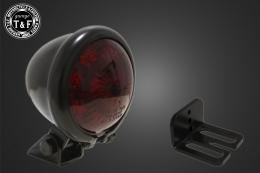 シーシーバー用ナンバーブラケットKIT & ブレットテールランプ(ブラック)