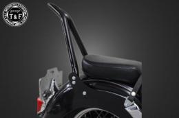 ドラッグスター400クラシック　極太φ38シーシーバーロング(ブラック)純正フェンダー専用