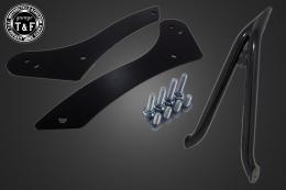 ドラッグスター400クラシック　極太φ38シーシーバーロング(ブラック)純正フェンダー専用