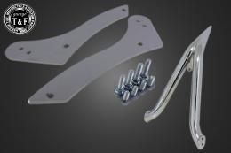 ドラッグスター400クラシック　極太φ38シーシーバーショート(メッキ)純正フェンダー専用