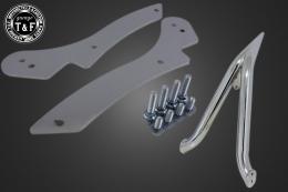 ドラッグスター400　極太φ38シーシーバーショート(メッキ)純正フェンダー専用