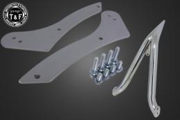 ドラッグスター400　極太φ38シーシーバーショート(メッキ)純正フェンダー専用