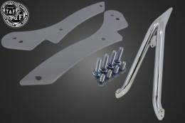 ドラッグスター400　極太φ38シーシーバーロング(メッキ)純正フェンダー専用