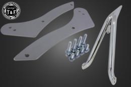 ドラッグスター400　極太φ38シーシーバーロング(メッキ)純正フェンダー専用