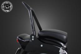 ドラッグスター400　極太φ38シーシーバーショート(ブラック)純正フェンダー専用