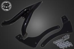 ドラッグスター1100/クラシック　極太φ38シーシーバー(ショート)ブラック　純正フェンダー専用