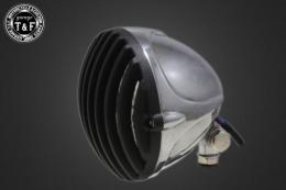 4.5インチスキャロップバードゲージヘッドライト(ブラック/ポリッシュ)+各種ステーSET