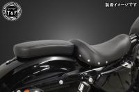 スポーツスター(2004〜2021年)専用　スタッド付きシングルシートタイプA(スムース)