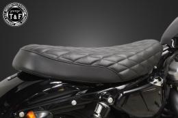 スポーツスター(2004〜2021年)専用　ダブルフラットシート(ダイヤ)