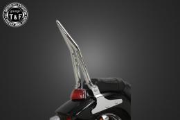 スティード400(VLX、VCL)　極太φ38シーシーバーロング(メッキ)純正フェンダー専用