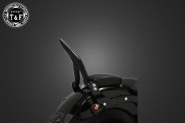 ソフテイル　ストリートボブ　極太φ38シーシーバーショート(ブラック)純正フェンダー専用