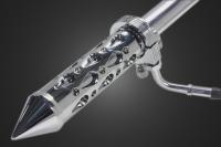 シャドウ400　スロットルハウジング(メッキ)