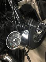 バルカン400　サイド出しミニメーターステー