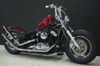 エレクトロライン54レプリカヘッドライト(ポリッシュ)イエローレンズ仕様+各種ステーSET