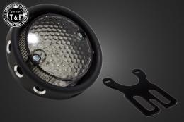 サイドナンバーKIT & ドリルドアイテールランプ(ブラック)スモークレンズ　各車種専用取り付けステー付き