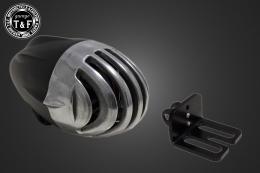 サイドナンバーKIT & アンティークバードゲージテールランプ(ポリッシュ)　各車種専用取り付けステー付き