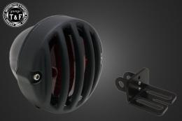 サイドナンバーKIT & バードゲージテールランプ(スモールタイプ)ブラック/ブラック　各車種専用取り付けステー付き