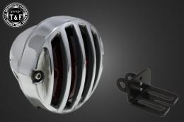 サイドナンバーKIT & バードゲージテールランプ(スモールタイプ)ポリッシュ/ポリッシュ　各車種専用取り付けステー付き