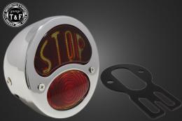 サイドナンバーKIT & DUOテールランプ(STOP)メッキ　各車種専用取り付けステー付き