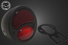 サイドナンバーKIT & DUOテールランプ(デュアル)ブラック　各車種専用取り付けステー付き