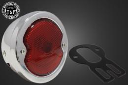 サイドナンバーKIT & DUOテールランプ(スタンダード)メッキ　各車種専用取り付けステー付き