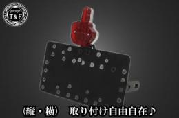 サイドナンバーKIT & リベルテールランプ　各車種専用取り付けステー付き