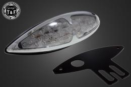 サイドナンバーKIT & スリムフローライトテールランプ　各車種専用取り付けステー付き