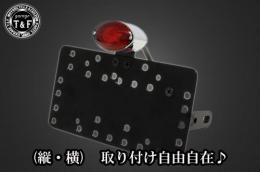 サイドナンバーKIT & スモールキャッツアイテールランプ　各車種専用取り付けステー付き