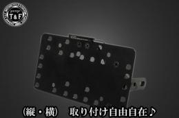 サイドナンバーKIT & LEDライセンス灯(ホワイト)　各車種専用取り付けステー付き