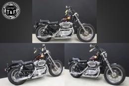 スポーツスター(1982〜2003年)専用　ダブルシート(タックロール)