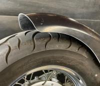 ドラッグスター400　ストレッチリアフェンダー(ロング)KIT