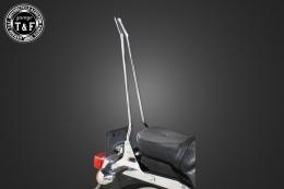 バルカン400　純正フェンダー専用シーシーバーロング(メッキ)