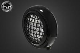 4.5インチグリルヘッドライト(ブラック)クリアーレンズ仕様+各種ステーSET